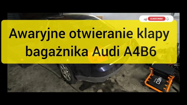 Jak otworzyć bagażnik bez kluczyka? Skuteczne metody na awarie Jak otworzyć bagażnik bez kluczyka? Skuteczne metody na awarie